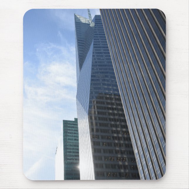 Sixth Avenue Architecture New York City Fotograf Mousepad (Vorne)