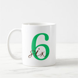 Sixth Year with Personalization Kaffeetasse