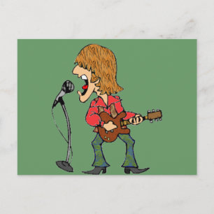 Sixties Rocker Postkarte