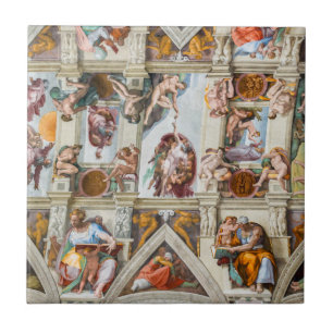 Sixtinische Kapelle Michelangelo - Vatikan, Rom, I Fliese