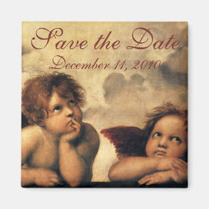 Sixtinische Madonna Engel von Raffael Hochzeit Magnet