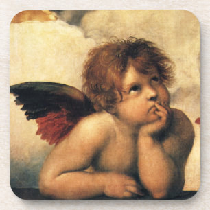 Sixtinische Madonna Engel von Raphael Sanzio Untersetzer