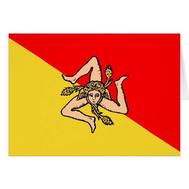 Sizilianisch, Italien (Vorderseite (Horizontal))