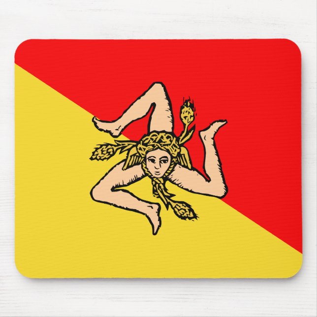 Sizilianisch, Italien Mousepad (Vorne)