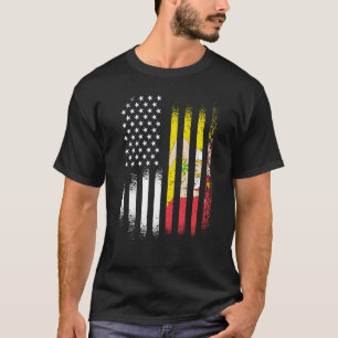 Sizilianische amerikanische Patriot Grown Land USA T-Shirt