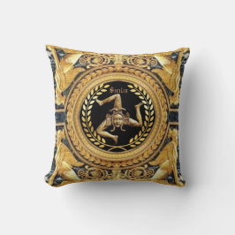 sizilianische Medusa mit Sphinges Pillow Kissen