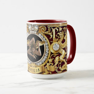 Sizilianische Medusa Trinacria Geschenktasse Tasse