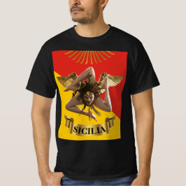 Sizilianische Medusa Trinacria Poster T-Shir T-Shirt