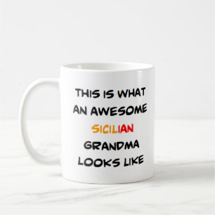 sizilianische Oma, phantastisch Kaffeetasse