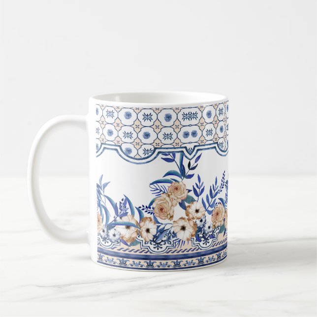 sizilianische Tasse | Farbige italienische Keramik (Links)