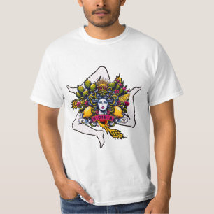 Sizilianische Trinacria T-Shirt