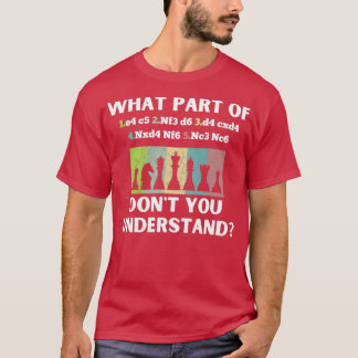 Sizilianische Verteidigung eröffnet lustige Zitate T-Shirt
