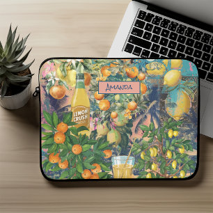 Sizilianische Zitruszusammenstellung in Chic Orang Laptopschutzhülle