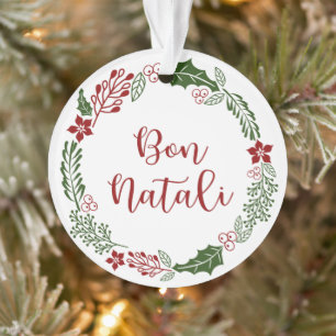 Sizilianischer Heiligabend, Bon Natali Ornament