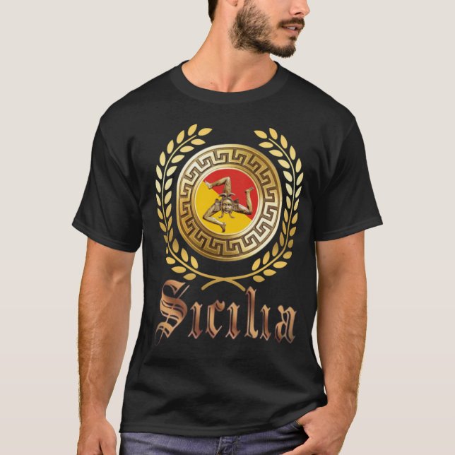 Sizilianischer T - Shirt (Vorderseite)