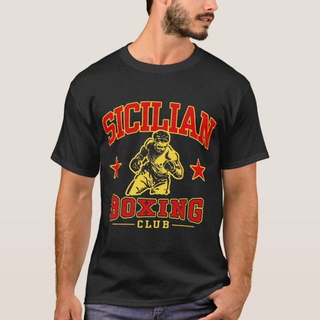 Sizilianisches Boxing T-Shirt (Vorderseite)
