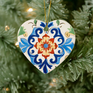 Sizilianisches Fliesenmuster Keramik Ornament