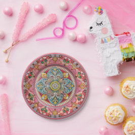 Sizilianisches Grün: Melaminpapier Pappteller