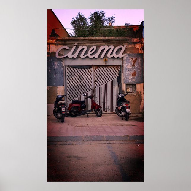 Sizilianisches Kino Poster (Vorne)