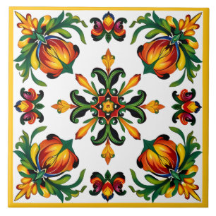 sizilianisches Muster Fliese