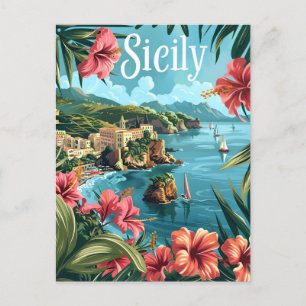 Sizilien Italien Postkarte