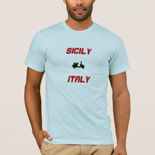 Sizilien, Italien Scooter T-Shirt
