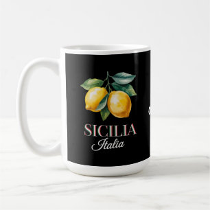 Sizilien Italien Stolz Sizilianische Frische Itali Kaffeetasse