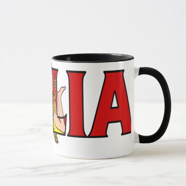 Sizilien-Kaffee-Tasse Tasse (Rechts)