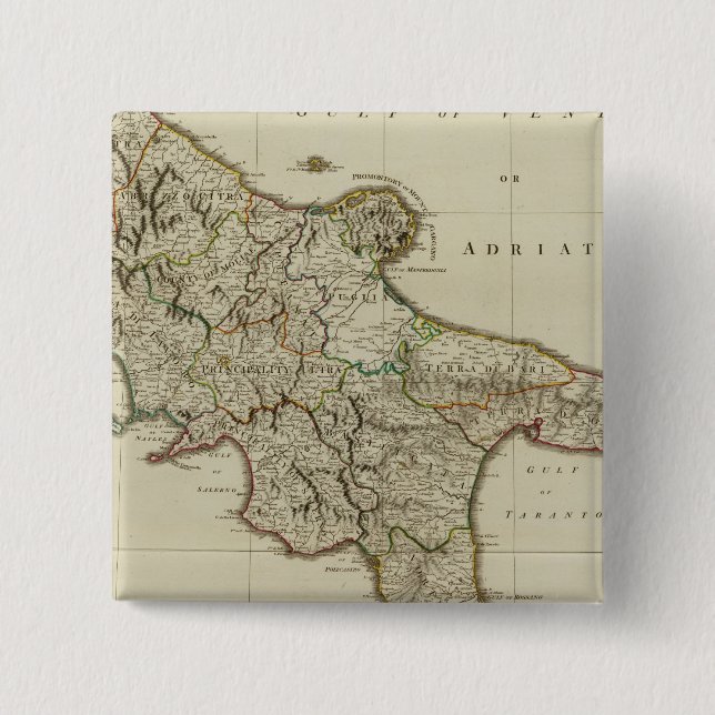 Sizilien, Königreich Neapel Button (Vorderseite)