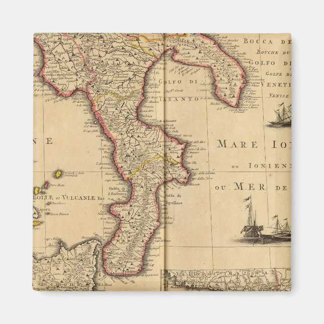 Sizilien Magnet (Vorne)