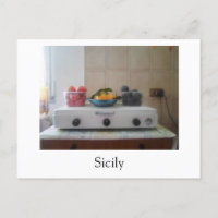 Sizilien Postcard - Sommerfrucht
