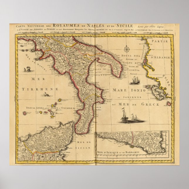 Sizilien Poster (Vorne)