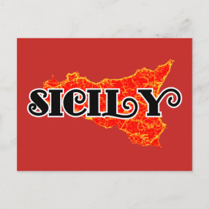 Sizilien Postkarte