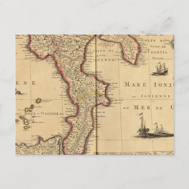 Sizilien Postkarte (Vorderseite)