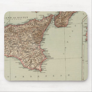 Sizilien, Sardinien Mousepad