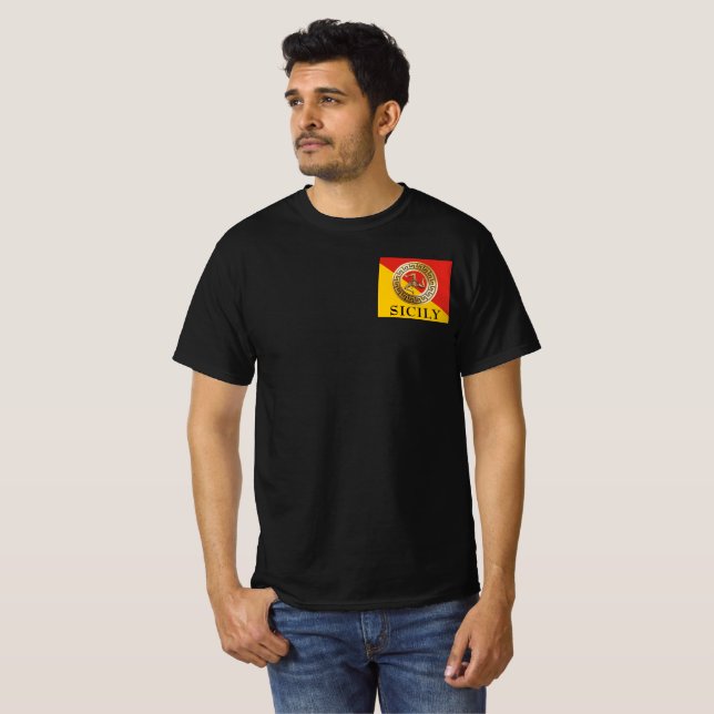 Sizilien/Sicilia T-Shirt (Vorne ganz)