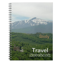 Sizilien Travel Destination Notebook Notizblock
