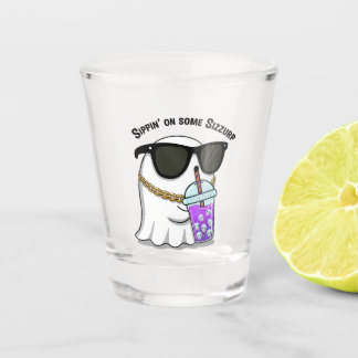 Sizzurp Ghost Shotglas – Lustiger süßer Geist Schnapsglas