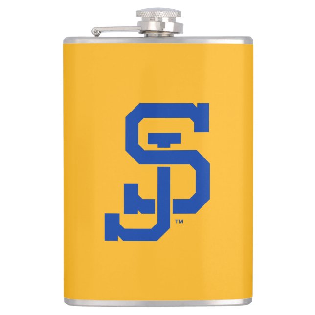 SJ Spartans Flachmann (Vorderseite)