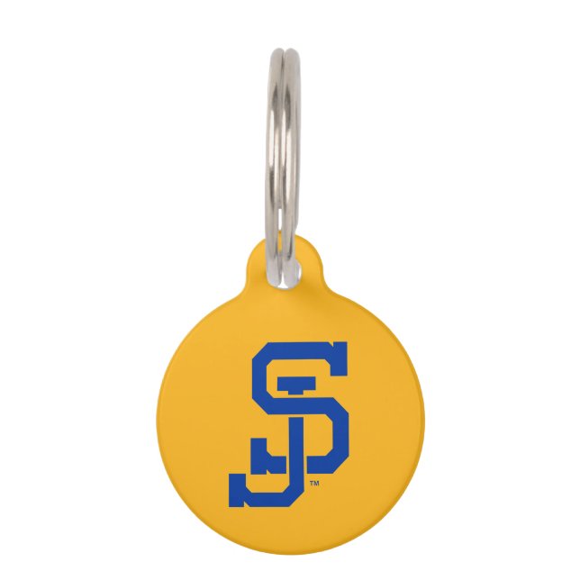 SJ Spartans Haustiermarke (Vorderseite)