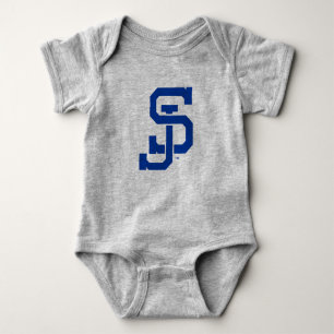 SJ Spartans Logo Baby Strampler