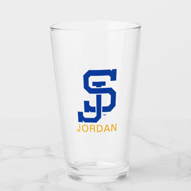 SJ Spartans Logo Glas (Vorderseite)