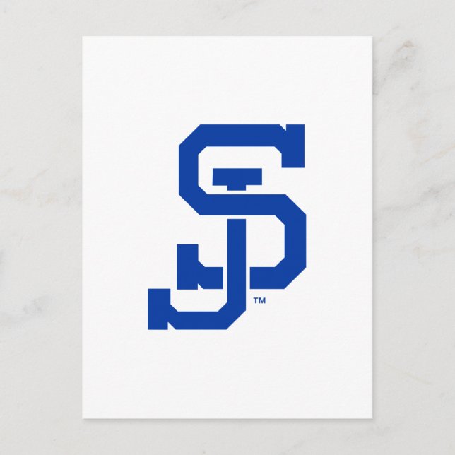 SJ Spartans Logo Postkarte (Vorderseite)