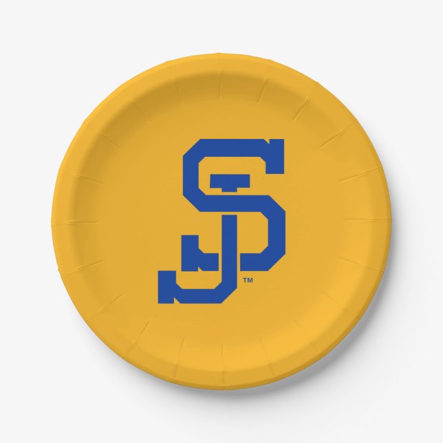 SJ Spartans Pappteller (Vorderseite)