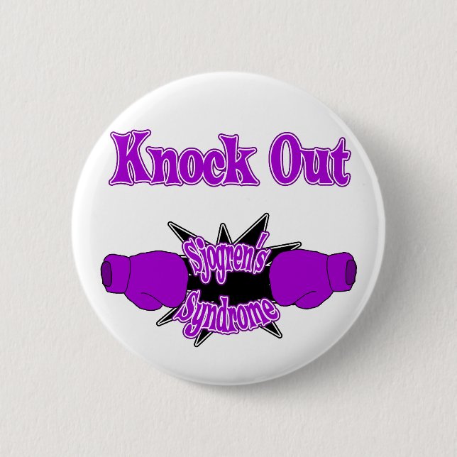 Sjogrens Syndrom Button (Vorderseite)