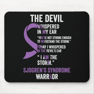 Sjogrens Syndrome Awareness Ribbon Down Syndrome A Mousepad