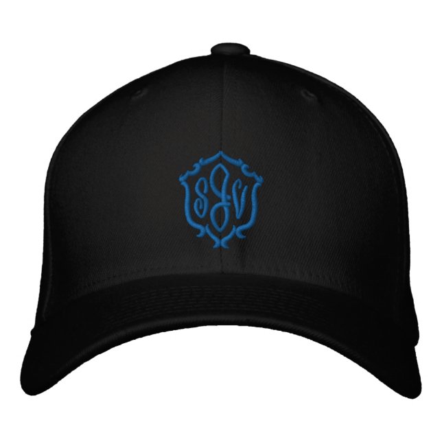 SJV-Hut bestickt Bestickte Baseballkappe (Vorderseite)