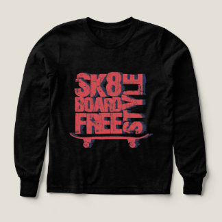 Sk8 Board Life Grafik | Skateboarding Kunst