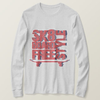 Sk8 Board Life Grafik | Skateboarding-Kunst T-Shirt