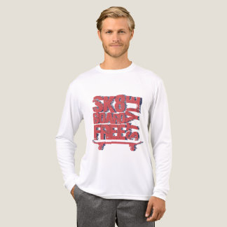 Sk8 Board Life Grafik | Skateboarding Kunst Tri-Blend Shirt